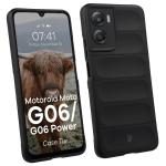 Carcasa Bizon Tur compatibila cu Motorola Moto G06 4G / G06 Power, Negru 3 - lerato.ro