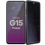 Folie sticla hibrid Bizon Glass Mule Shadow Privacy compatibila cu Motorola Moto G15 Power, Negru 4 - lerato.ro