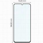 Folie sticla securizata Bizon Glass Edge 2 compatibila cu Motorola Moto G06 4G / G06 Power 4G, Negru 3 - lerato.ro