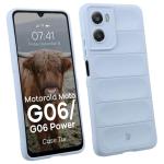 Carcasa Bizon Tur compatibila cu Motorola Moto G06 4G / G06 Power, Light Blue 3 - lerato.ro