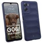 Carcasa Bizon Tur compatibila cu Motorola Moto G06 4G / G06 Power, Dark Blue 3 - lerato.ro
