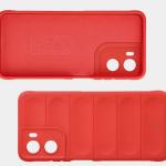 Carcasa Bizon Tur compatibila cu Motorola Moto G06 4G / G06 Power, Rosu 7 - lerato.ro