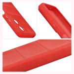 Carcasa Bizon Tur compatibila cu Motorola Moto G06 4G / G06 Power, Rosu 8 - lerato.ro