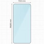 Folie sticla securizata Bizon Smart Glass compatibila cu Motorola Moto G15 / G15 Power / G05 / E15 / G56 5G, Transparent 3 - lerato.ro