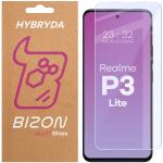 Folie sticla hibrid Bizon Glass Mule compatibila cu Realme P3 Lite, Transparent 3 - lerato.ro