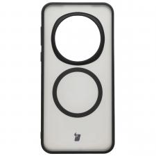 Huse si carcase Honor, Carcasa Bizon MatteO cu MagSafe compatibila cu Honor Magic 7 Pro, Negru, lerato.ro