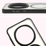 Carcasa Bizon MatteO cu MagSafe compatibila cu Honor Magic 7 Pro, Negru 5 - lerato.ro