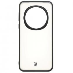 Carcasa Bizon Angelo compatibila cu Honor Magic 7 Pro, Transparent / Negru