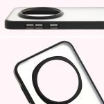Carcasa Bizon Angelo compatibila cu Honor Magic 7 Pro, Transparent / Negru 5 - lerato.ro