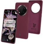Carcasa Bizon Soft compatibila cu Honor Magic 7 Lite, Dark Purple 3 - lerato.ro