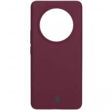 Huse si carcase Honor, Carcasa Bizon Soft compatibila cu Honor Magic 7 Lite, Dark Purple, lerato.ro