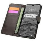 Husa flip cover Bizon Pocket compatibila cu Honor Magic 7 Lite, Negru 3 - lerato.ro