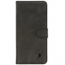 Huse si carcase Honor, Husa flip cover Bizon Pocket compatibila cu Honor Magic 7 Lite, Negru, lerato.ro