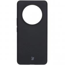 Huse si carcase Honor, Carcasa Bizon Soft compatibila cu Honor Magic 7 Lite, Negru, lerato.ro