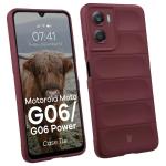 Carcasa Bizon Tur compatibila cu Motorola Moto G06 4G / G06 Power, Dark Purple 3 - lerato.ro