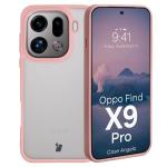Carcasa Bizon Angelo compatibila cu Oppo Find X9 Pro, Transparent / Roz 3 - lerato.ro