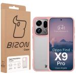Carcasa Bizon Angelo compatibila cu Oppo Find X9 Pro, Transparent / Roz 7 - lerato.ro
