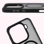 Carcasa Bizon MatteO cu MagSafe compatibila cu Oppo Find X9 Pro, Negru 5 - lerato.ro
