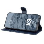 Husa flip cover Bizon Pocket compatibila cu Oppo Find X9 Pro, Navy Blue 6 - lerato.ro