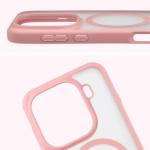 Carcasa Bizon MatteO cu MagSafe compatibila cu Oppo Find X9 Pro, Roz 5 - lerato.ro