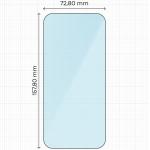 Folie sticla securizata Bizon Smart Glass compatibila cu Oppo Find X9 Pro, Transparent 3 - lerato.ro