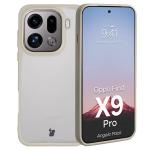 Kit protectie 2 in 1 BizonMobile, Carcasa Bizon Angelo si Folie sticla securizata Bizon Glass Edge, compatibil cu Oppo Find X9 Pro, Bej 4 - lerato.ro