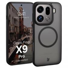 Huse si carcase Oppo Find X9 Pro, Kit protectie 2 in 1 BizonMobile, Carcasa Bizon MatteO si Folie sticla securizata Bizon Glass Edge, compatibil cu Oppo Find X9 Pro, Negru, lerato.ro