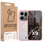 Kit protectie 2 in 1 BizonMobile, Carcasa Bizon MatteO si Folie sticla securizata Bizon Glass Edge, compatibil cu Oppo Find X9 Pro, Roz 8 - lerato.ro