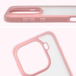 Kit protectie 2 in 1 BizonMobile, Carcasa Bizon Angelo si Folie sticla securizata Bizon Glass Edge, compatibil cu Oppo Find X9 Pro, Roz 5 - lerato.ro