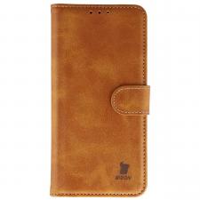 Huse si carcase Oppo Find X9, Husa flip cover Bizon Pocket compatibila cu Oppo Find X9, Maro, lerato.ro