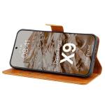 Husa flip cover Bizon Pocket compatibila cu Oppo Find X9, Maro 6 - lerato.ro