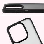 Carcasa Bizon Angelo compatibila cu Oppo Find X9, Transparent / Negru 4 - lerato.ro