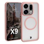 Carcasa Bizon MatteO cu MagSafe compatibila cu Oppo Find X9, Roz 3 - lerato.ro