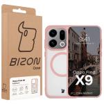Carcasa Bizon MatteO cu MagSafe compatibila cu Oppo Find X9, Roz 8 - lerato.ro