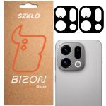 Set 2 folii sticla securizata camera foto Bizon Glass Lens compatibile cu Oppo Find X9, Negru 3 - lerato.ro