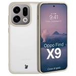 Carcasa Bizon Angelo compatibila cu Oppo Find X9, Transparent / Bej 3 - lerato.ro