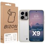 Carcasa Bizon Angelo compatibila cu Oppo Find X9, Transparent / Bej 7 - lerato.ro
