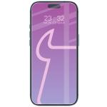 Set 2 folii sticla hibrid Bizon Glass Mule Duo compatibile cu iPhone 17 Air, Transparent 4 - lerato.ro
