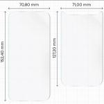 Set protectie Bizon Glass Hydrogel Pack, 1x Folie Ecran si 1x Folie Spate, compatibil cu iPhone 17 Air, Transparent 3 - lerato.ro