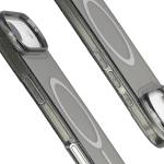 Carcasa Bizon SparklO cu MagSafe compatibila cu iPhone 17 Air, Glitter Black 5 - lerato.ro