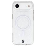 Carcasa Bizon SparklO cu MagSafe compatibila cu iPhone 17 Air, Glitter Clear 2 - lerato.ro
