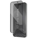 Folie sticla securizata Bizon Glass Aplikator Shadow Privacy, Kit montare inclus, compatibila cu iPhone 17 Pro Max, Negru 4 - lerato.ro