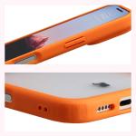 Kit protectie 2 in 1 BizonMobile, Carcasa Bizon Angelo si Folie sticla securizata Bizon Glass Edge, compatibil cu iPhone 17 Pro, Portocaliu 6 - lerato.ro