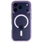 Carcasa Bizon SparklO cu MagSafe compatibila cu iPhone 17 Pro, Glitter Purple 2 - lerato.ro