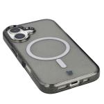 Carcasa Bizon SparklO cu MagSafe compatibila cu iPhone 17, Glitter Black 4 - lerato.ro