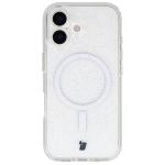 Carcasa Bizon SparklO cu MagSafe compatibila cu iPhone 17, Glitter Clear 2 - lerato.ro