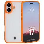 Kit protectie 2 in 1 BizonMobile, Carcasa Bizon Angelo si Folie sticla securizata Bizon Glass Edge, compatibil cu iPhone 17, Portocaliu 4 - lerato.ro