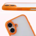 Kit protectie 2 in 1 BizonMobile, Carcasa Bizon Angelo si Folie sticla securizata Bizon Glass Edge, compatibil cu iPhone 17, Portocaliu 5 - lerato.ro