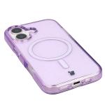Carcasa Bizon SparklO cu MagSafe compatibila cu iPhone 17, Glitter Purple 4 - lerato.ro