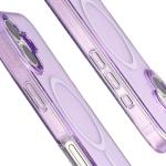 Carcasa Bizon SparklO cu MagSafe compatibila cu iPhone 17, Glitter Purple 5 - lerato.ro